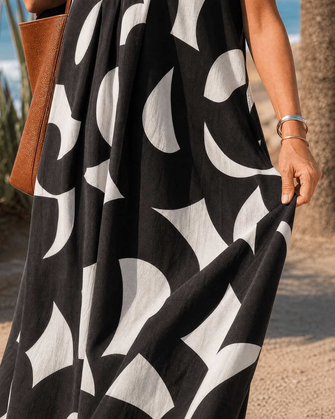 Anna | Robe midi fluide