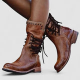 Rachel | Bottines Vintage à Lacets