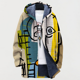 Clara | Manteau à Motif Abstrait