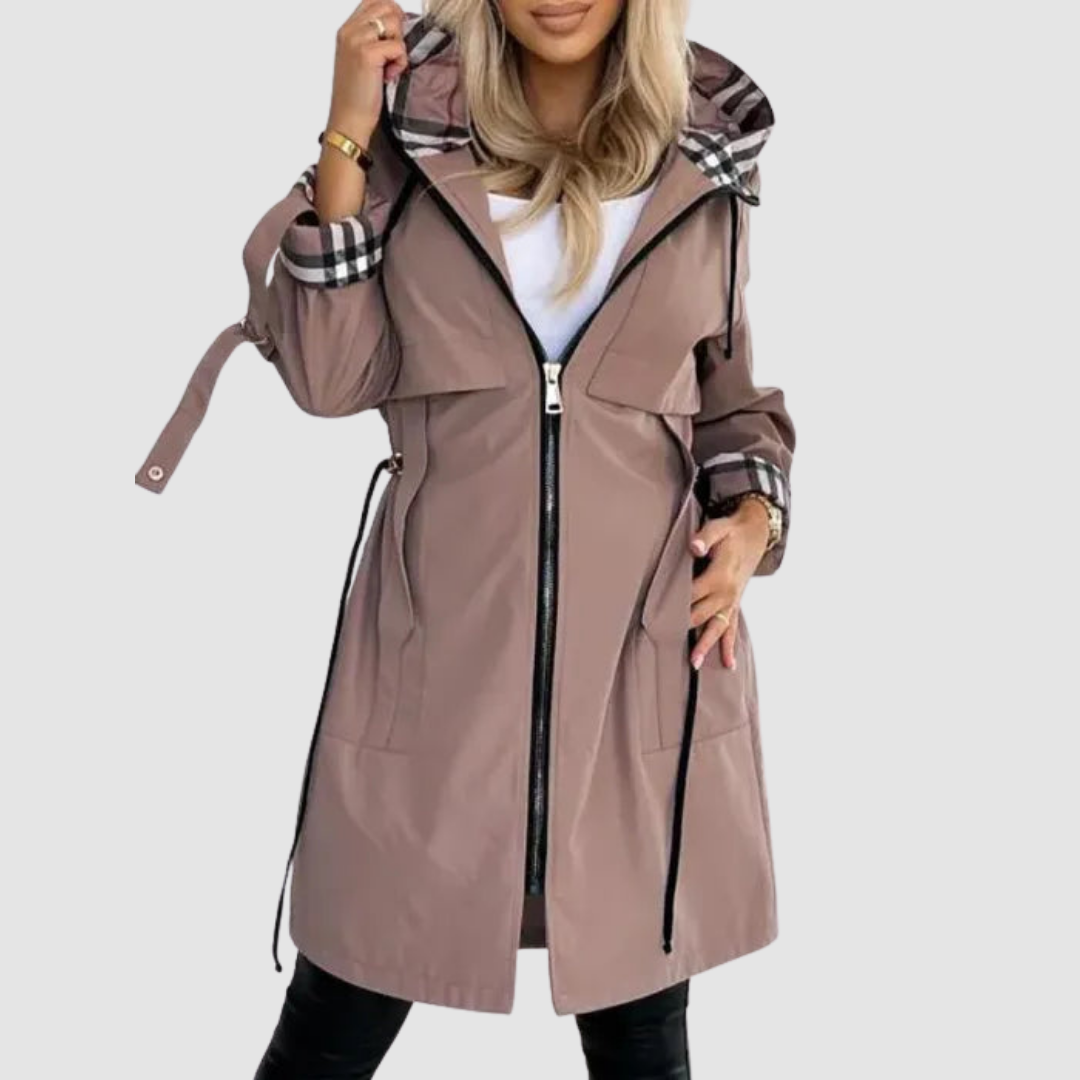 Amélie™ | Manteau imperméable zippé