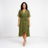Monique - Robe midi fluide légère