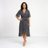 Monique - Robe midi fluide légère