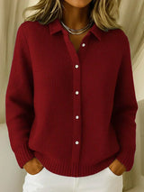 Maëline | Blouse Tricotée Élégante