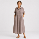 Charlotte - Robe chemise fluide estivale