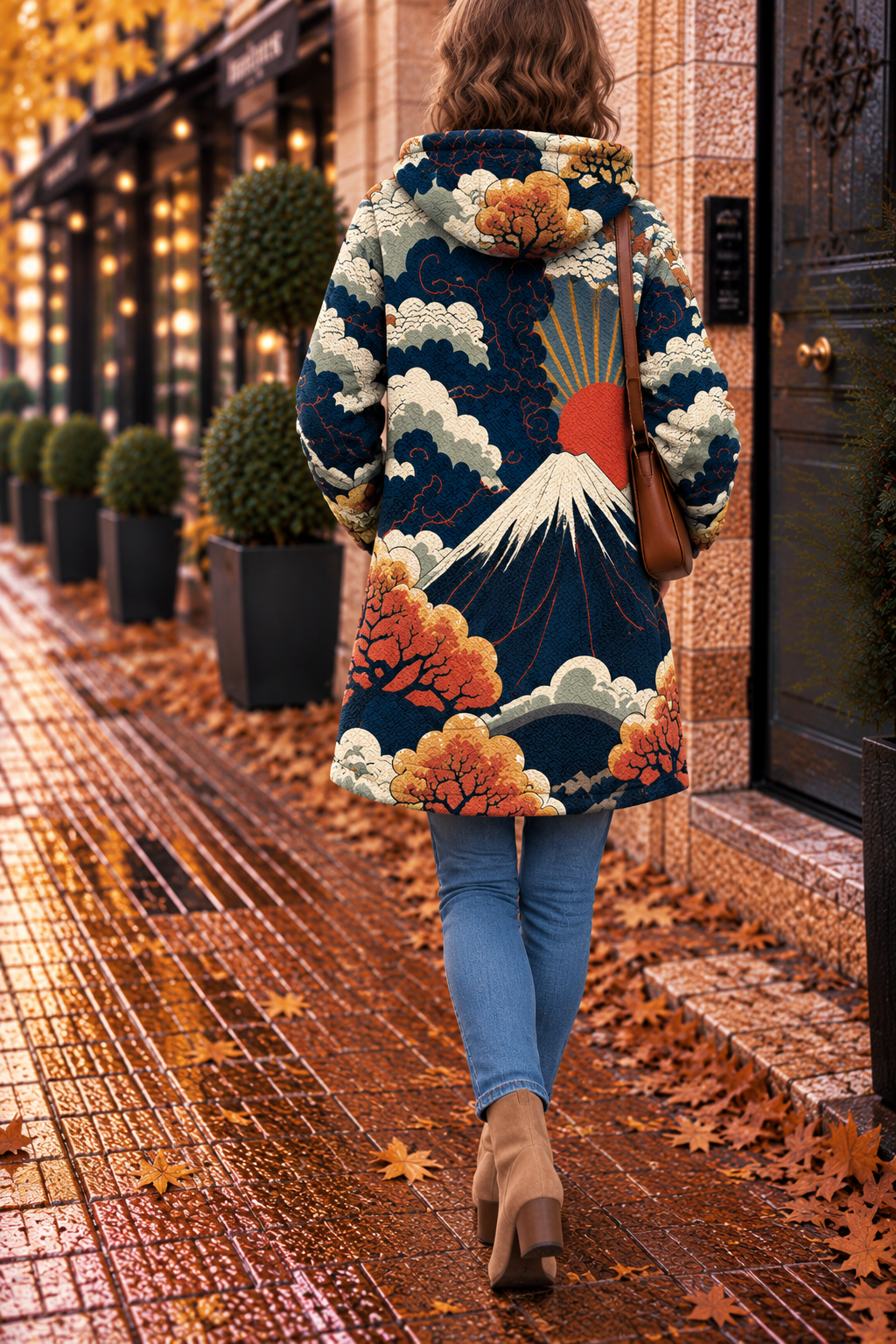 Sophie | Sweat-shirt Motif Lever de Soleil