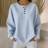 Léonelle™ | Blouse Rayée Élégante et Décontractée