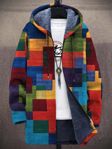 Cynthia | Cardigan à capuche artistique