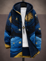 Fletcher | Cardigan artistique à capuche