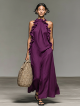Margaux | Robe Maxi avec Poches