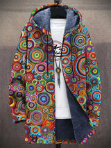 Rowena | Cardigan artistique à capuche