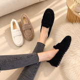 Lou | Pantoufles en Teddy Doux