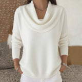 Julia | Pull Col Drapé