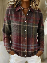 Élodine | Blouse Tricotée Élégante