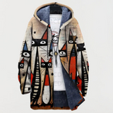 Colette | Veste à Motifs Vintage