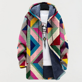 Aurore | Sweat-shirt à Motifs Géométriques