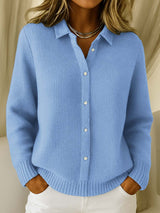 Maëline | Blouse Tricotée Élégante