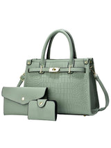 Bella Borsa - Sac à bandoulière en cuir crocodile