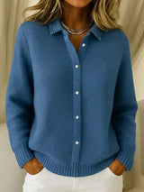 Maëline | Blouse Tricotée Élégante