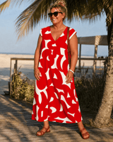 Anna | Robe midi fluide